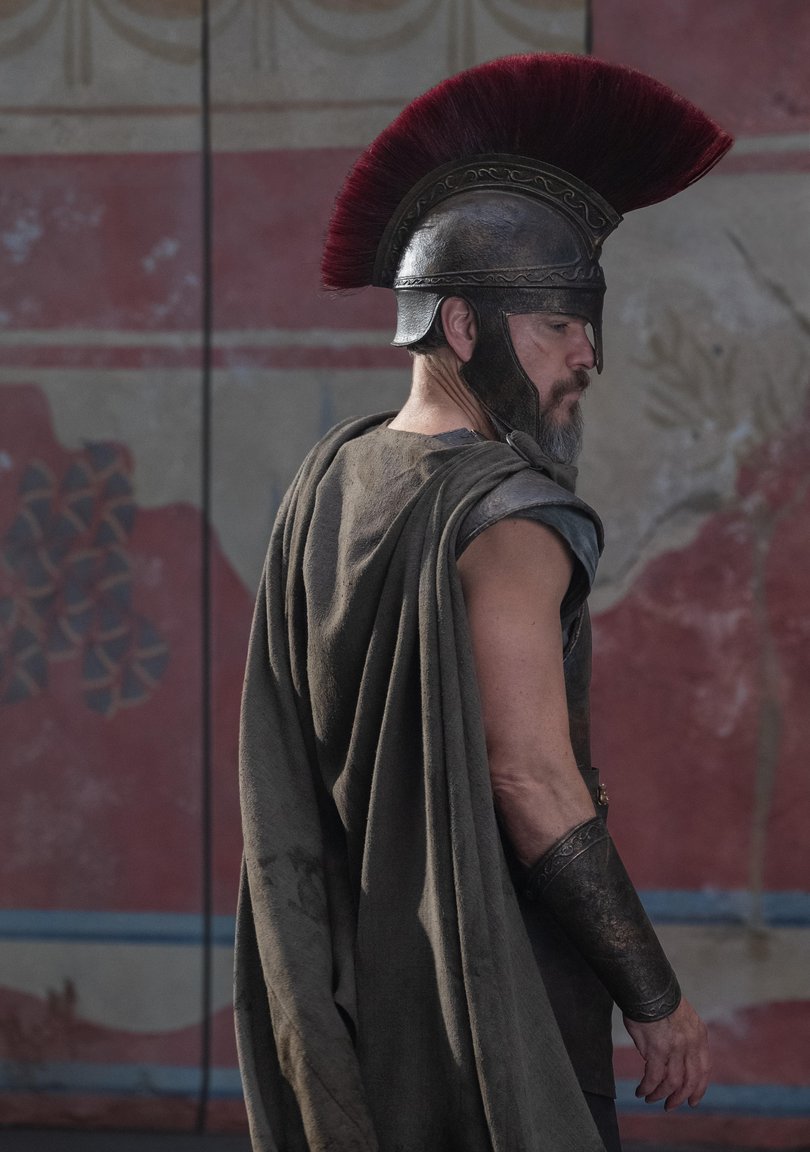Matt Damon as Odysseus.