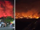 Another major fire has hit the popular island of Bali, less than 24 hours after a popular Seminyak restaurant burned to the ground. 