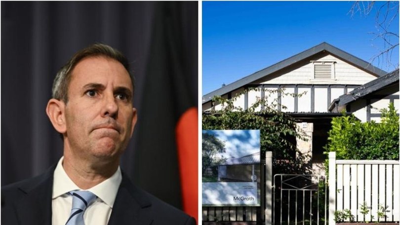 Treasurer Jim Chalmers budget and rising interest rates slowed the national economy. Picture: NewsWire