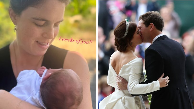 Princess Eugenie has shared a sweet series of photos of her baby daughter on Instagram, marking four weeks since the birth of her third child with husband Jack Brooksbank.