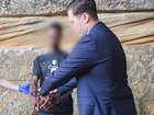 Police arrested the man on Tuesday. 