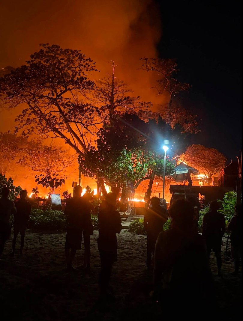 A West Aussie teen was among those injured trying to flee the fire.