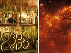 The restaurant was badly damaged after a fire ripped through the venue on Sunday evening.
