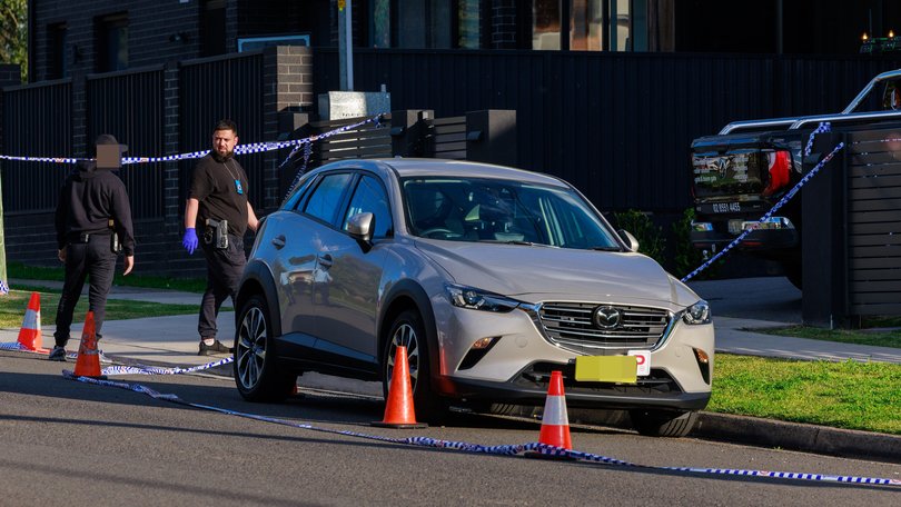 A man has died after he was shot at a home in Western Sydney on Wednesday afternoon, leading to a major police operation.