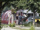 French police worked  to find the weapon and the attacker for months following the violent murders in the Alpine beauty spot.