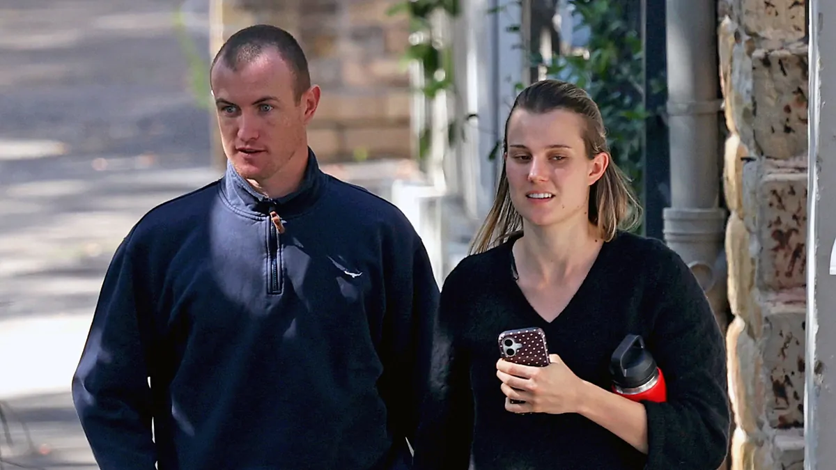 Chad Warner makes first public appearance as suspended Sydney Swan spotted with partner Alice Hughes Chad Warner makes first public appearance as suspended Sydney Swan spotted with partner Alice Hughes