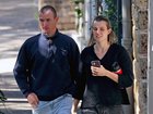 Swans Player Chad Warner seen with his girlfriend Alice Hughes