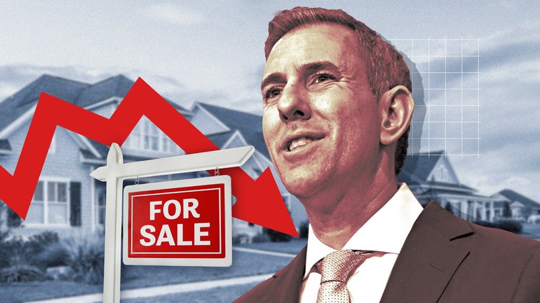 Jim Chalmers predicts turnaround for Aussie house prices.