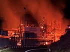 A fire has ripped through ae power station in Tasmania. TFS