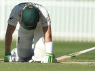 Will Pucovski of Australia A lies on the ground after being hit in the helmet by a ball from Kartik Tyagi of India A during tour match cricket between Australia A and India at Drummoyne Oval, Sydney, Tuesday, December 8, 2020. (AAP Image/Joel Carrett) NO ARCHIVING, EDITORIAL USE ONLY, IMAGES TO BE USED FOR NEWS REPORTING PURPOSES ONLY, NO COMMERCIAL USE WHATSOEVER, NO USE IN BOOKS WITHOUT PRIOR WRITTEN CONSENT FROM AAP Read Less JOEL CARRETT