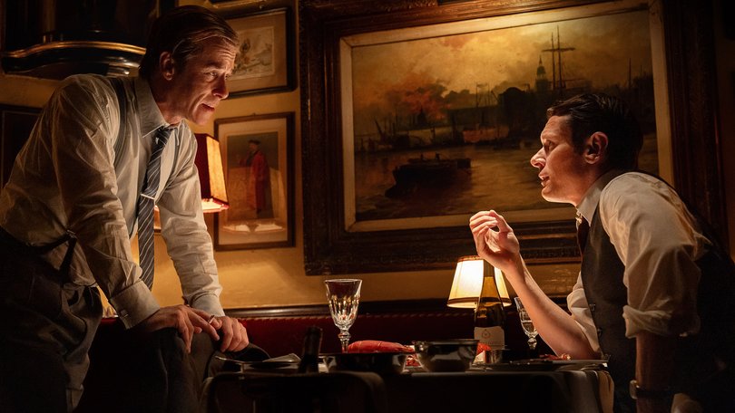 Guy Pearce and Jack O'Connell in Danny Boyle's Ink.