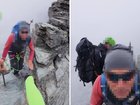 The guide was accompanying two climbers.