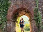 Elle Halliwell walked 450km through Tuscany alone after a marriage split.