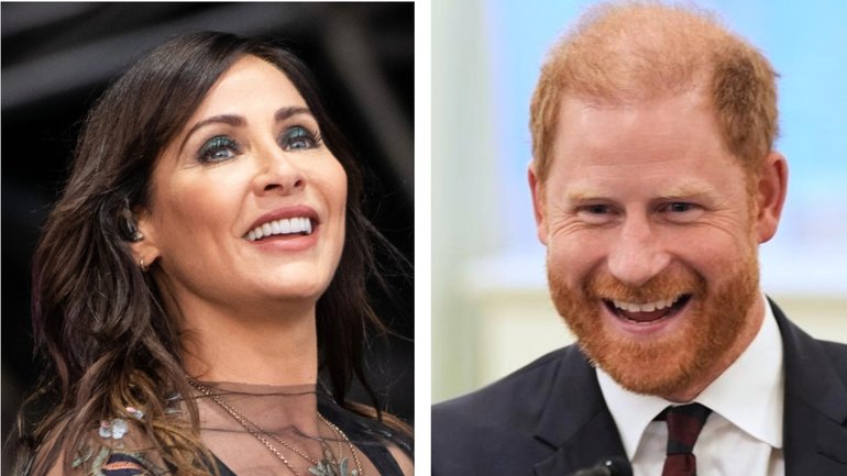 Singer Natalie Imbruglia has opened up on the relationship speculation surrounding her and Prince Harry in the past.