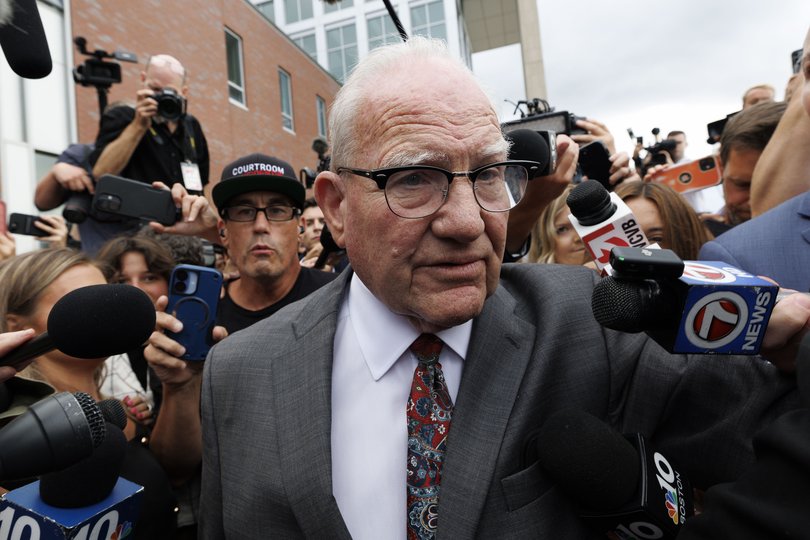 Defence attorney Kevin Reddington at the conclusion of the sixth day of jury deliberations.