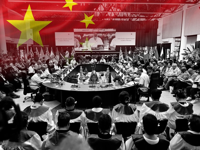 China’s presence hung over the Pacific Islands Forum Leaders Meeting in Palau.