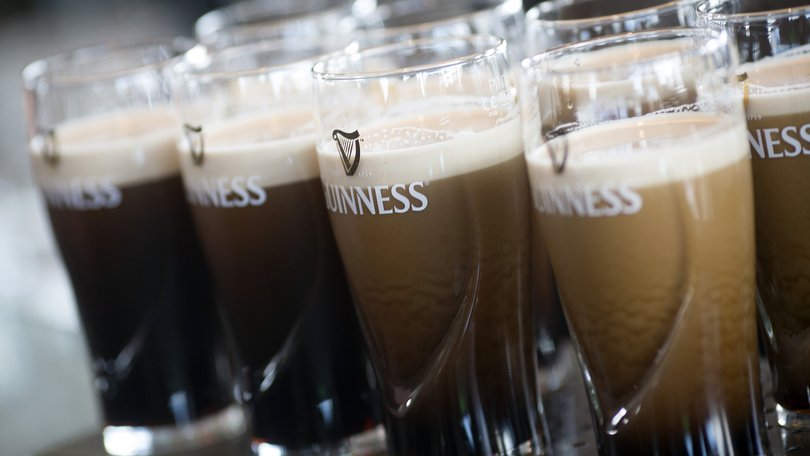 UK Police are searching for two thirsty thieves who made off with 70 000 pints worth of Guinness from a depot. Photographer: Simon Dawson/Bloomberg