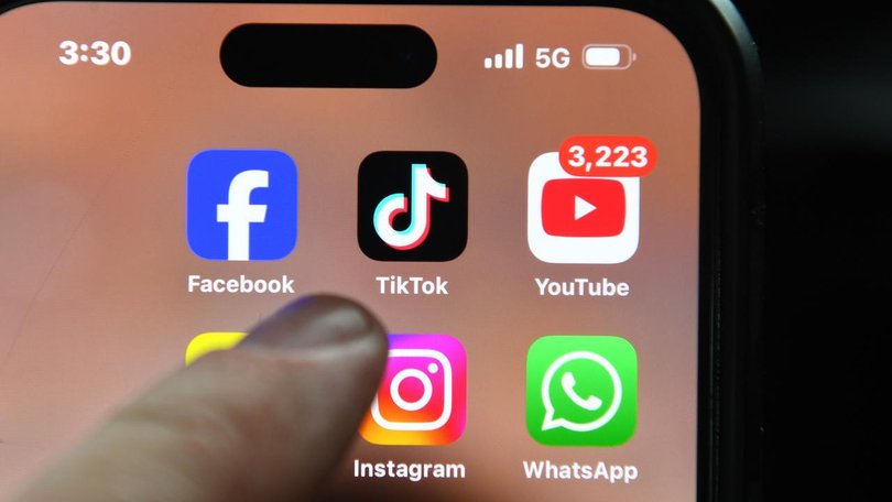 Social media algorithms are being blamed for contributing to sexual violence among young people. (Jono Searle/AAP PHOTOS)