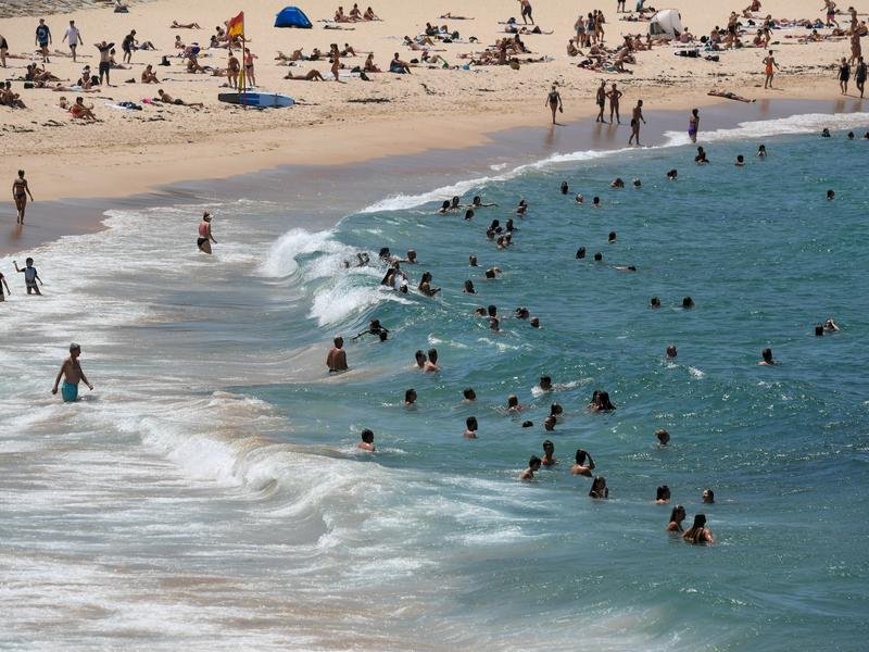Suburbs across Sydney are expected to smash average September records. (Peter Rae/AAP PHOTOS)