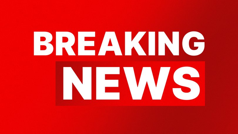 Two children have been taken to hospital after they were flung from an inflatable jumping castle after it flew into the air on Saturday.