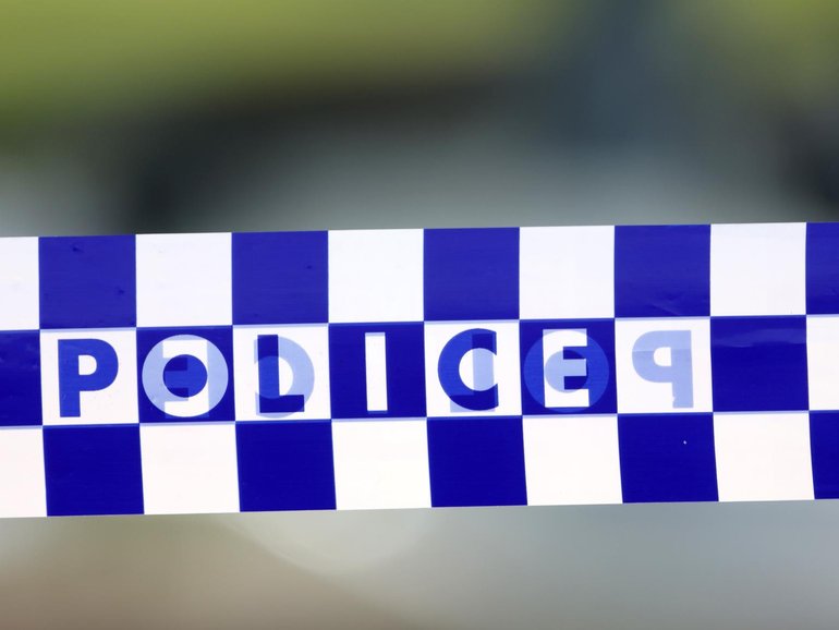 The alleged attacker was arrested at the same home at about 3.30pm on Saturday. NewsWire / Damian Shaw