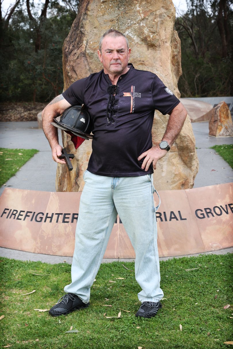 Andrew Wallace, a now retired Perth firefighter, who in 2001 travelled to New York to help in the aftermath of the 9/11 terrorist attacks.