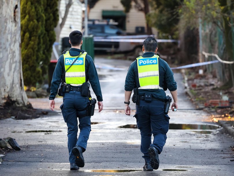 Police are searching for Peter O’Ryan after three people were seriously injured in an attack at a Tyers property.