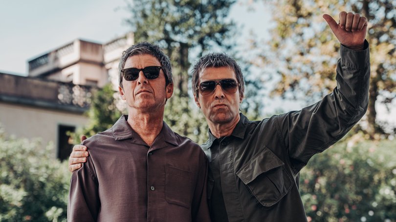 Noel and Liam Gallagher brought their Mancunian swagger to Venice.