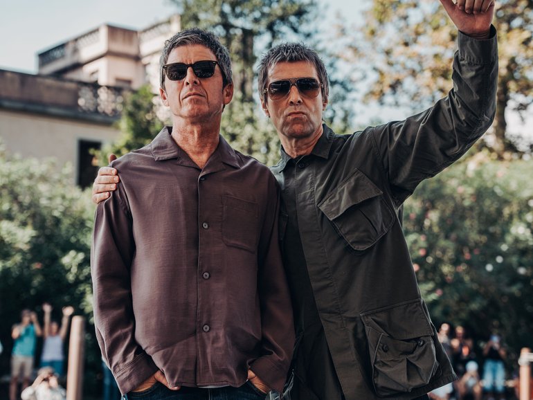 Noel and Liam Gallagher brought their Mancunian swagger to Venice.