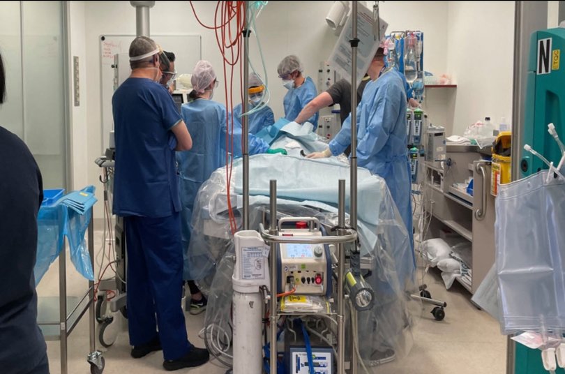 General scenes from The Alfred hospital in Melbourne Picture: Unknown