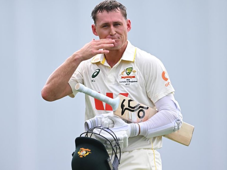 Marnus Labuschagne has been retained in Australia's Test squad for next month's South Africa tour. (James Ross/AAP PHOTOS)