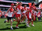 They Sydney Swans believe the recent off-field drama has brought their two playing groups closer. (Steven Markham/AAP PHOTOS)