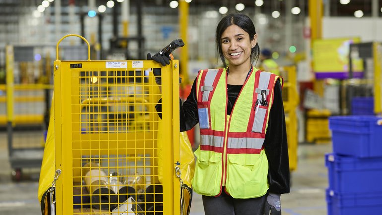 Amazon Australia worker Paaromita Chakravarty.