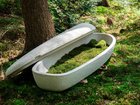 Mushroom coffin.