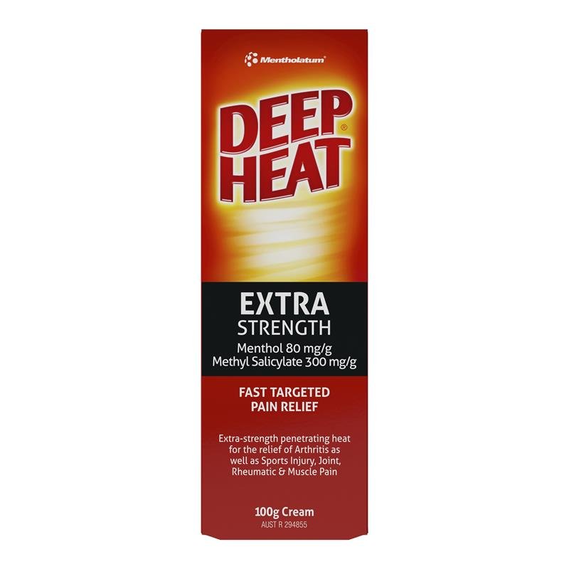 An urgent recall notice has been issued for 100g packages of Deep Heat Extra Strength cream after a bacterial contamination was found.