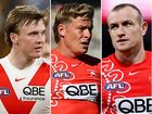James Jordan, Isaac Heeney, Chad Warner and Nick Blakey.