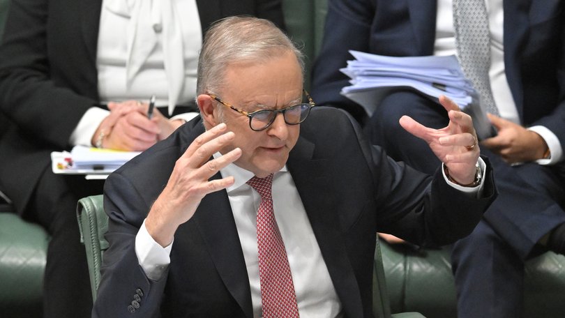 Prime Minister Anthony Albanese during Question Time on September 7.