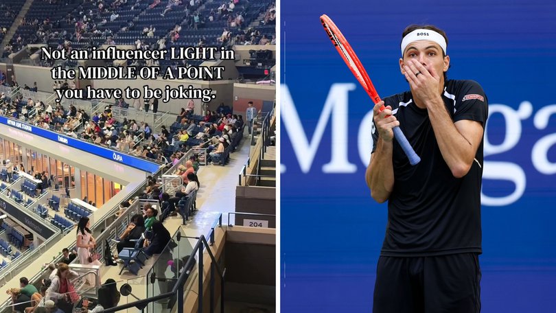 Noise from Tik Tok videos being made and ring lights being used during play are among the complaints from tennis stars at this years US Open.