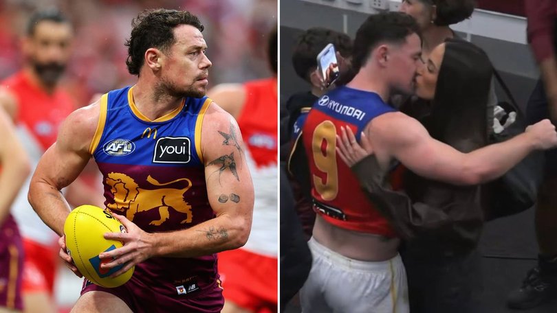 Lachie Neale has been a never-ending distraction for the Lions this year. 