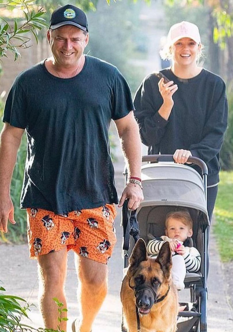The Stefanovic family in 2023.