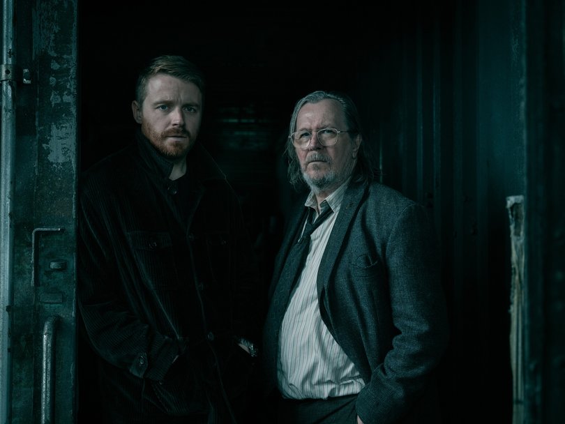 Jack Lowden and Gary Oldman star in Slow Horses.