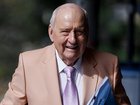 Alan Jones arrives at the Downing Centre Court.
