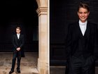 Prince George's proud parents shared photographs of the big day on Instagram