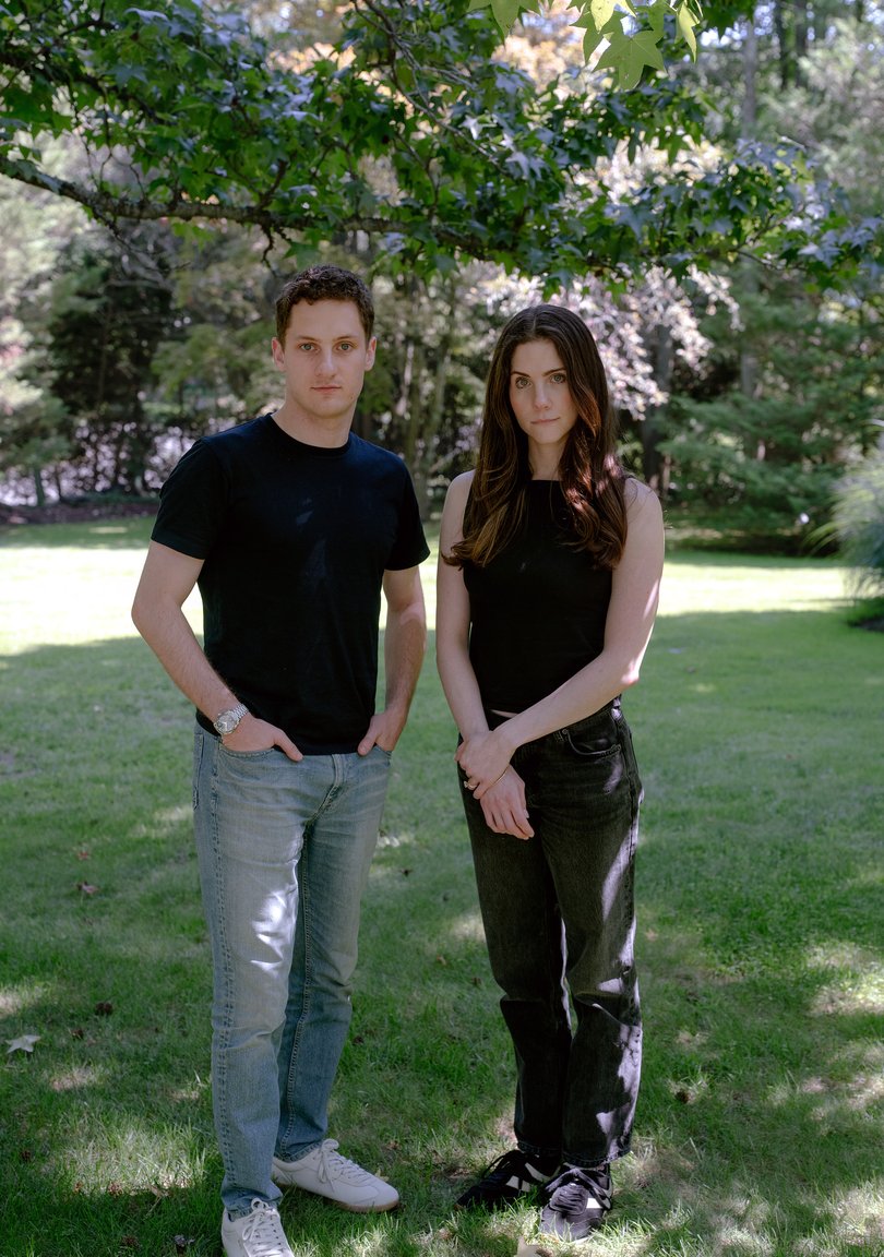 Siblings Jacob and Sarah Fortinsky.