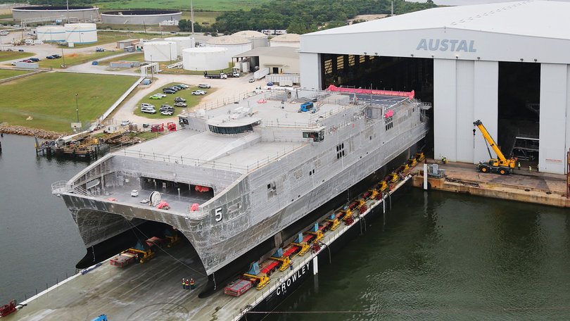 Austal shipbuilding in the US.
