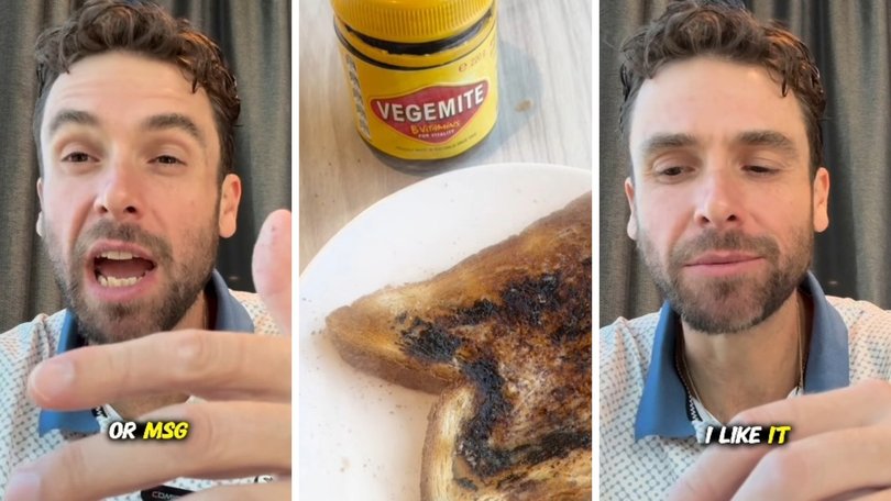 NFL reporter Grant Cohn gives his appraisal of Vegemite.