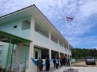 The kindergarten building where the shooting allegedly took place.