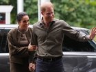 Prince Harry, Duke of Sussex and Meghan, Duchess of Sussex in Melbourne in April this year.