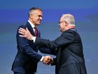 South Australian Premier Peter Malinauskas and Prime Minister Anthony Albanese.