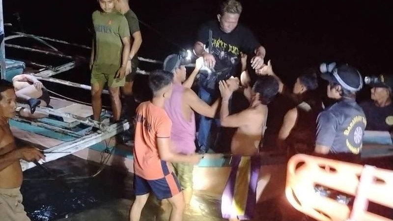 Five people are dead and several more missing after a ferry caught fire in the Philippines.